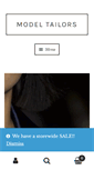 Mobile Screenshot of modeltailors.com